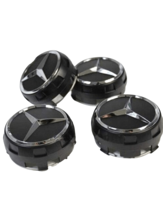 75 mm Mercedes Benz ratlankių dangteliai